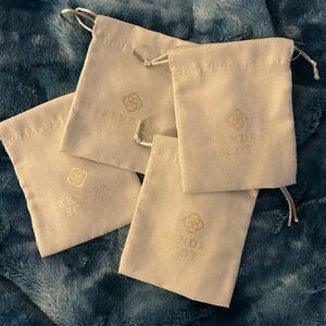 Kendra Scott dust bag bundle (set of 4)